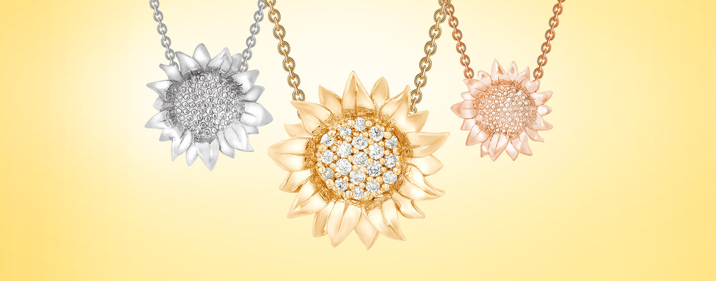 sunflower jewelry collection