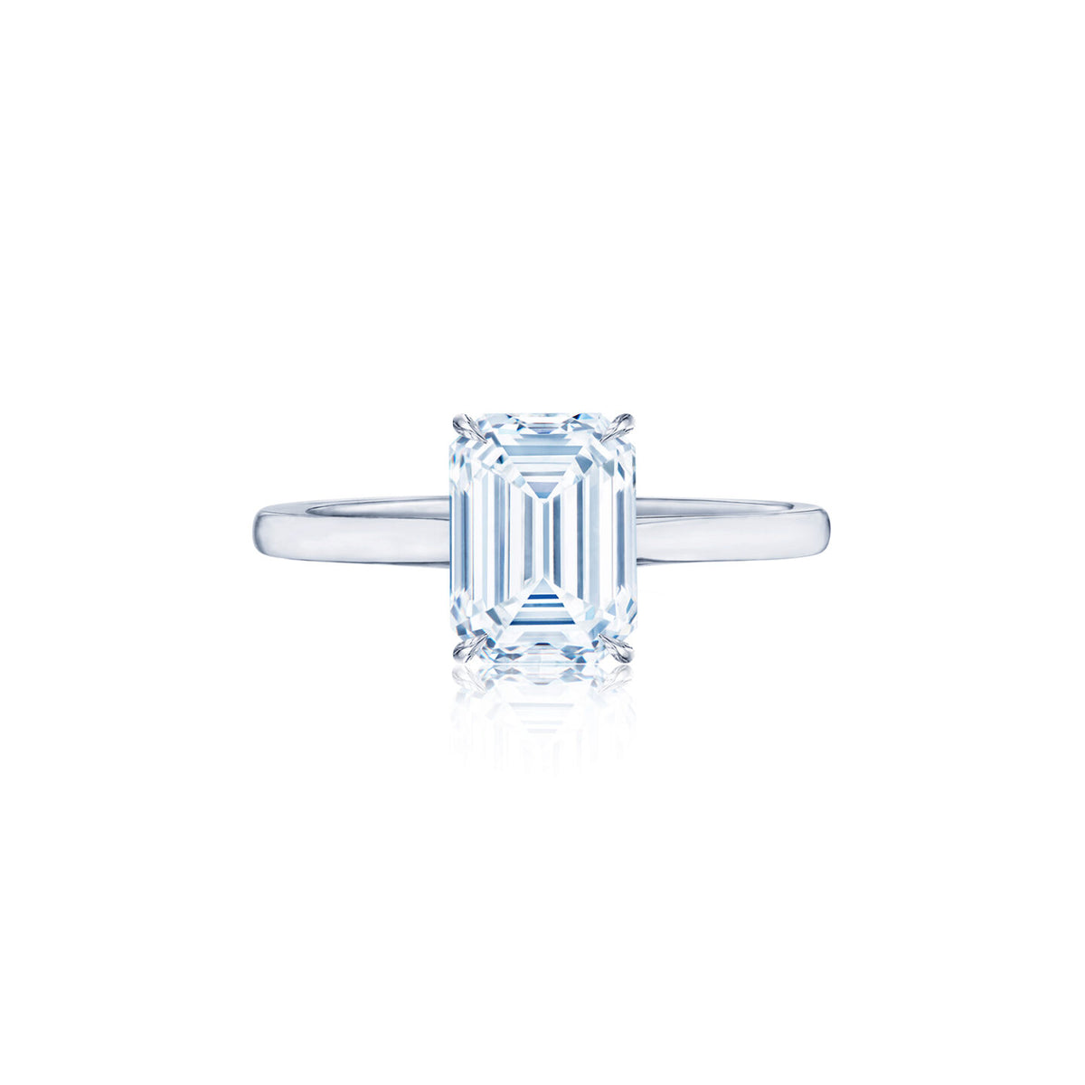 Emerald Cut Diamond Engagement Ring Zaltas Fine Jewelers